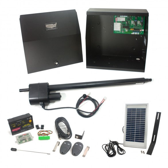 Patriot 1 Solar Charged Single Swing Operator-w/LCR